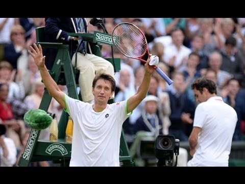 Sergiy Stakhovsky on second round win at Wimbledon 2013