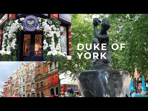 DUKE OF YORK SQUARE LONDON || Lock Down || England
