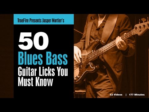 50 Blues Bass Licks - Introduction - Jasper Mortier