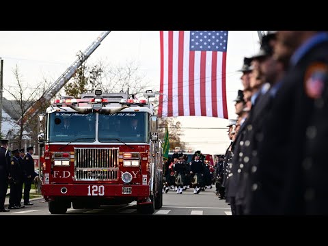 5-5-5-5: FDNY Firefighter Patrick D. Brady's Line of Duty Death Funeral