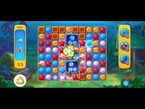 Fishdom level 11997 no boosters フィッシュダム ノーマル