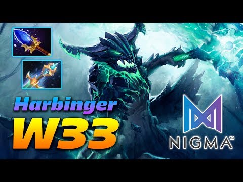 NIGMA.w33 Harbinger Outworld Devourer - Dota 2 Pro Gameplay