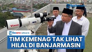 Banjarmasin Dilanda Mendung, Hilal 1 Syawal 1447 H Tak Terpantau Tim Rukyatul Kemenag Kalsel