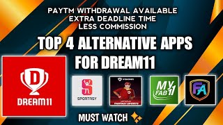 Top 4 Alternative App For Dream11 | Apps Like Dream11 | Best Fantasy Prediction App