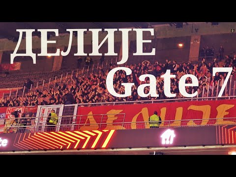 Delije & Gate 7 together in Braga