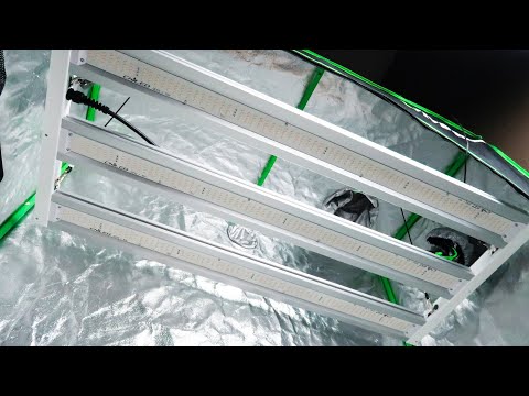 Growcraft X3 LED Grow Light PAR Test & Heat Test!