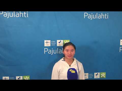 Amy Tan: She was pressuring me in the forehand corner in the back and she won a lot of points