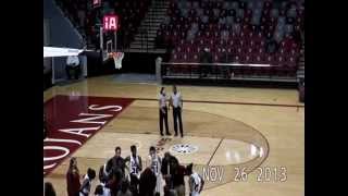 preview picture of video 'Joanna Harden Women's Basketball - Troy vs Huntsville 11-26-2013'
