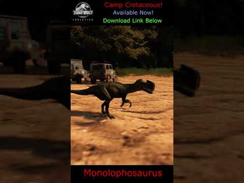 CAMP CRETACEOUS - Monolophosaurus - Download Link Included - JWE Mods - #shorts