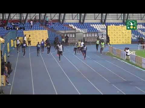 4x100m Senior Men Final at Lekan Salami Stadium Ibadan