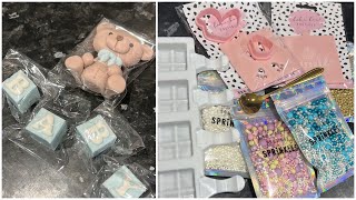 Unboxing baking supplies | Boxes, sprinkles, embossers