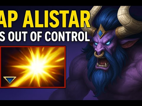AP Alistar Is Out of Control | Insane Burst Damage Build