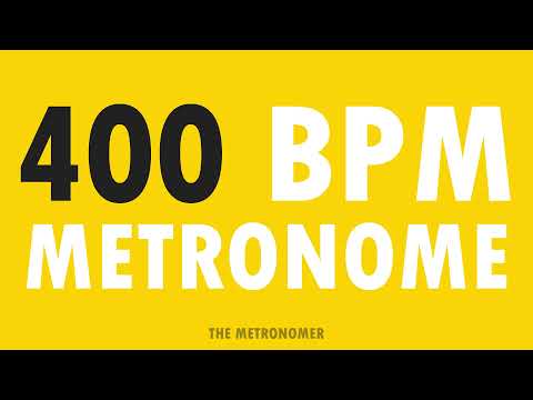 400 BPM Metronome | 15 Minute Metronome Practice