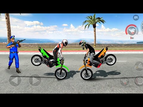 Motor Bikes speed Driving simulator 3d - Extreme motorbikes - Best Android Gameplay