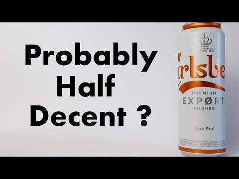 Carlsberg Export Pilsner  (Probably half decent ?)