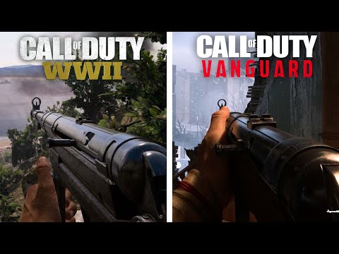 Call of Duty Vanguard vs Call of Duty WW2 - Weapons Comparison