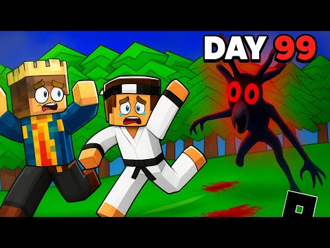 Can We Survive 99 Nights In The Forest 😱| Roblox