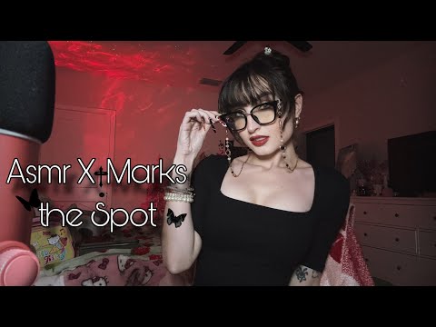 ASMR SHIVERIES | X Marks The Spot Treasure Hunt Trigger (Mouth Sounds, Mic Pumping, Nail Tapping)