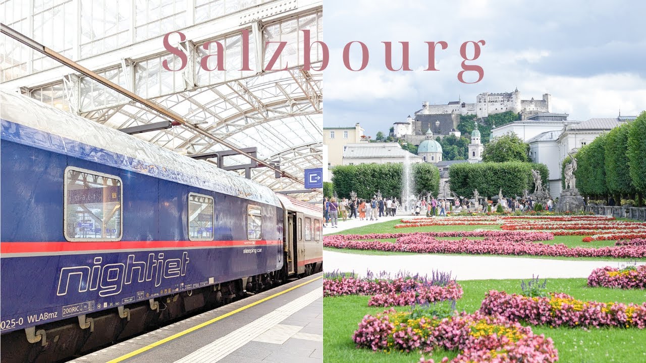 パリから個室寝台列車で行くザルツブルク旅。ヨーロッパ3か国を巡る旅、オーストリア編 Salzbourg Austria Travel vlog