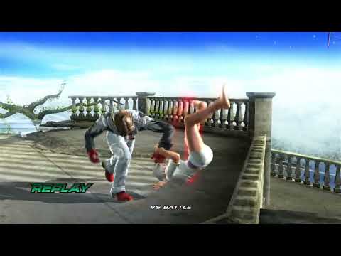 Tekken 6 Alisa(barefoot) vs Lars(lose)