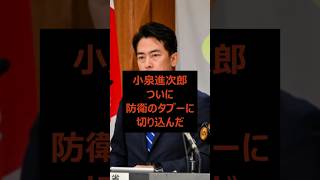 小泉進次郎が無双状態！ついにタブーに切り込む！#高市早苗 #自民党 #政治