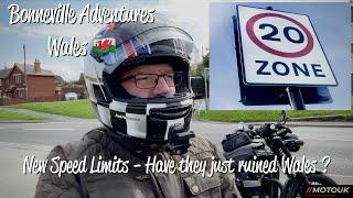 Wales imposes default 20mph speed limits based on incorrect Data! We take the Bonneville for a look