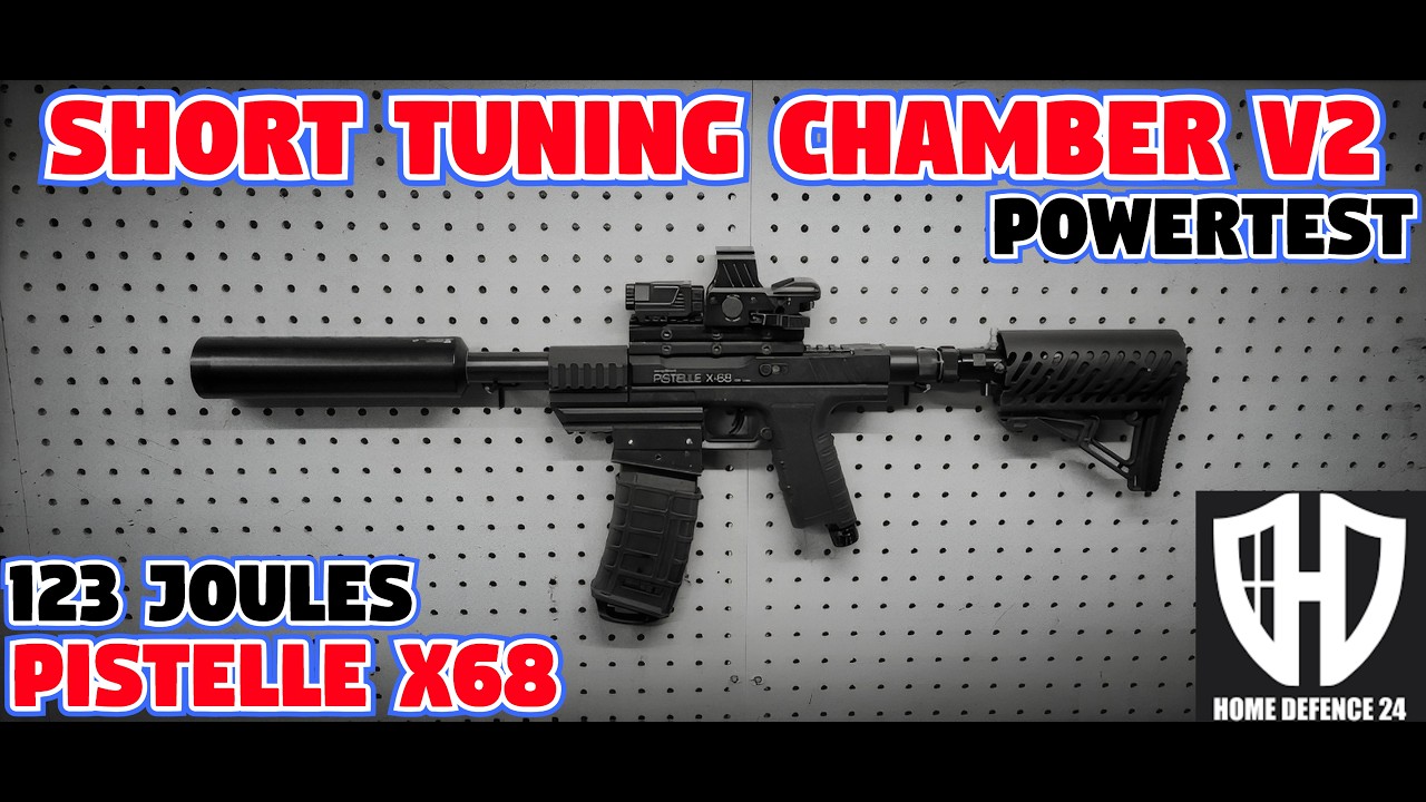 Pistelle X68 HomeDefence24 Short Tuning Chamber V2 HPA CO2