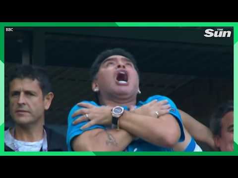 Maradona’s WEIRD moments during Argentina World Cup match - 2018 FIFA World Cup Russia™