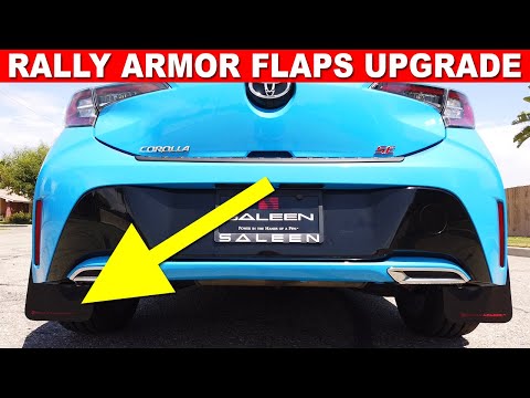 Toyota Corolla Rally Armor Mud Flaps (Install & Review E210 Hatchback 2019-2024)