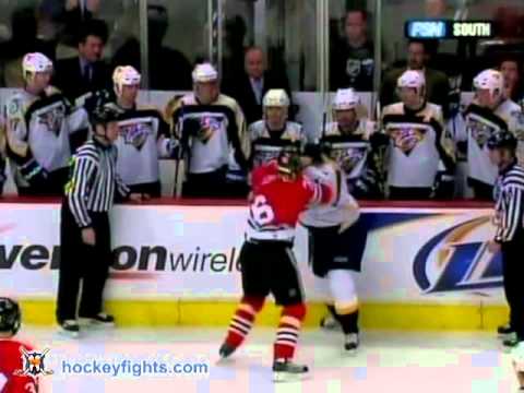Darcy Hordichuk vs Matthew Barnaby