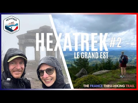 Das erste mal über 1.000 Meter -  Hexatrek Section Hike - Weitwandern in Frankreich
