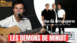 Tuto Guitare ?LES DEMONS DE MINUIT? (Rythmique N°2) #guitare #cover #musique #chanson