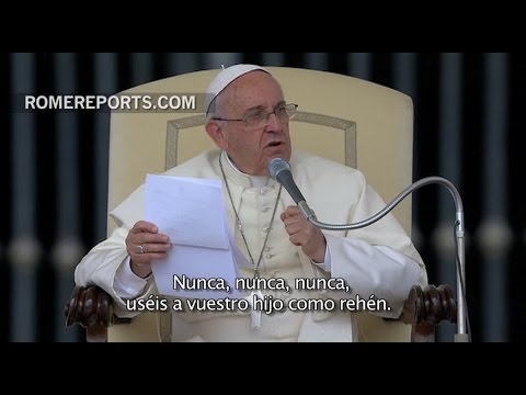 Francisco aconseja a padres separados cómo educar a los hijos