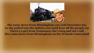 Wabash Cannonball Dizzy Dean with Lyrics