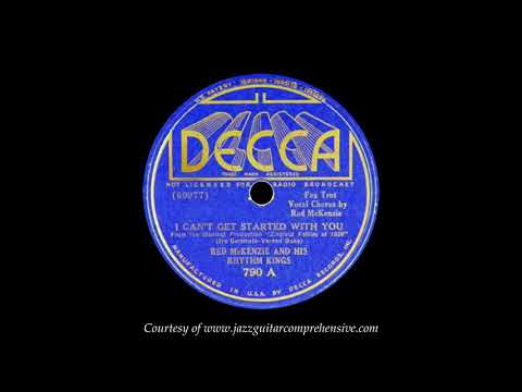 Thumbnail for Red McKenzie (1936) FIRST RECORDING [I CAN'T GET STARTED] by Red McKenzie