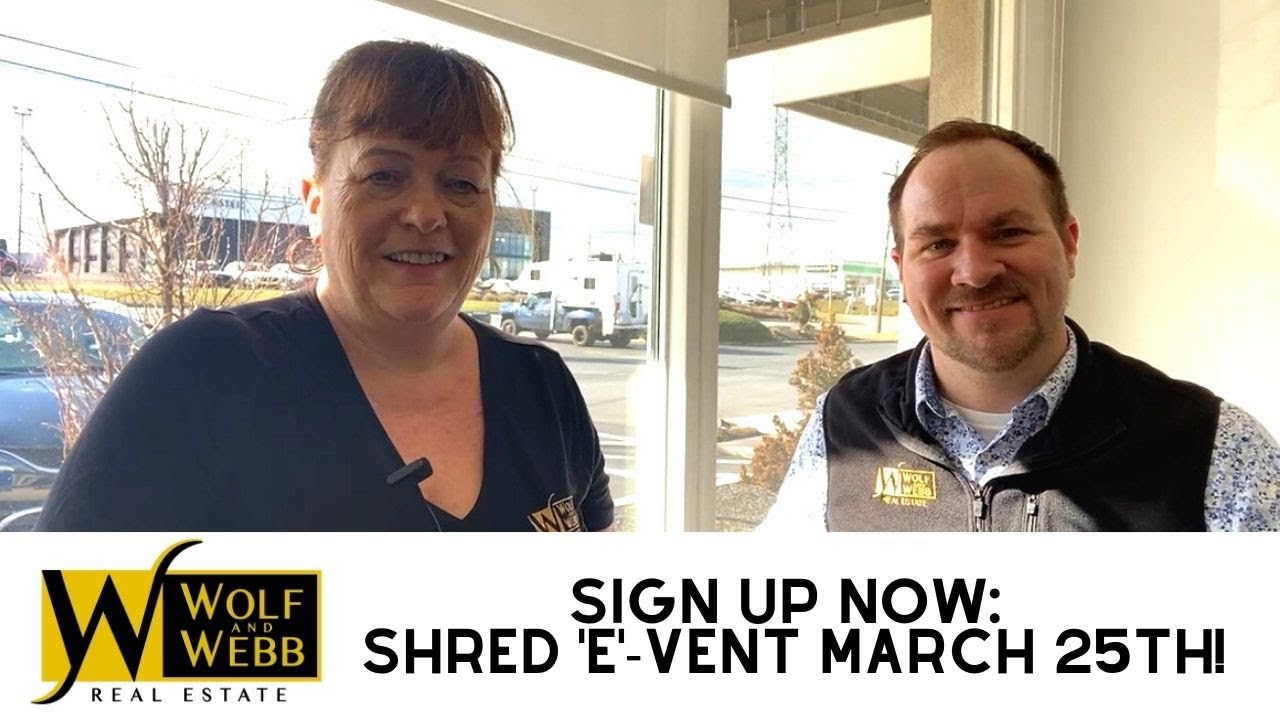 You Don't Want To Miss Our Free Shred E-vent