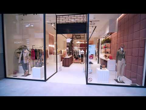 Inside Patrizia Pepe store at Galerija Belgrade