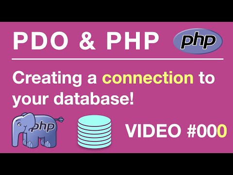 PHP & PDO MySQL PHP Data Objects