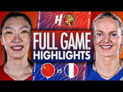 China vs France🔥 FULL QUARTER-FINALS HIGHLIGHTS | September 10, 2026 FIBA Women's World Cup