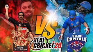 RCB vs DC - Royal Challengers Bangalore vs Delhi Capitals IPL Match 56 Highlights Real Cricket 20