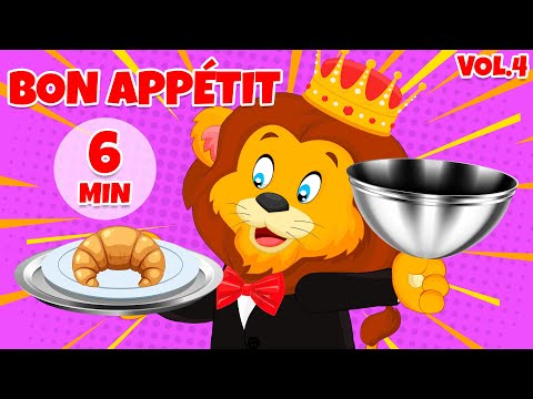 Bon Appétit Vol. 4 - Giramille 6 min | Desenho Animado Musical