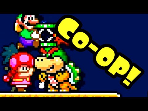 Super Mario Maker 2 Multiplayer Co-OP with Randoms O_o #4