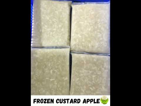 Frozen Sitafal / custardapple Pulp