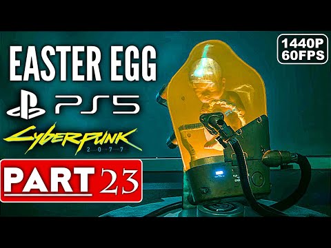 CYBERPUNK 2077 Gameplay Walkthrough Part 23 - Death Stranding EASTER EGG [PS5] No Commentary