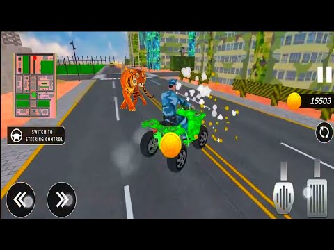 US Army ATV Transport Truck Simulator - Transporting Trailer Truck Driving - Android GamePlay