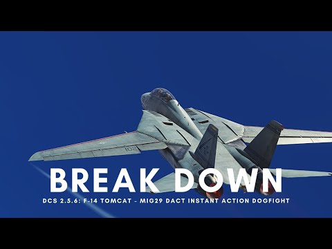 DCS 2.5.6: Breaking Down the Tomcat's MiG-29 DACT Instant Action Mission