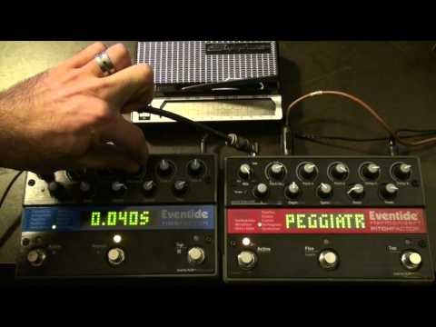Stylophone Effects with the Eventide TimeFactor Looper and PitchFactor