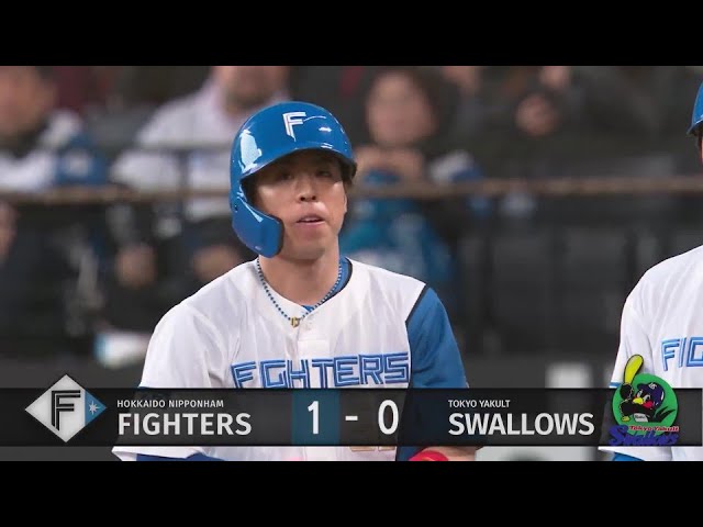 【2回裏】ライト前へしぶとく‼ ファイターズ・五十幡亮汰 追撃のタイムリーヒットを放つ!! 2025年3月23日 北海道日本ハムファイターズ 対 東京ヤクルトスワローズ