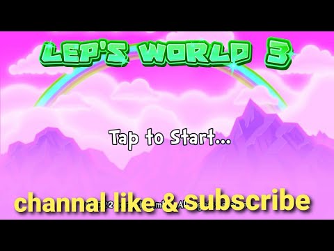 Lep's World 3 - level 1-1 &  level 1-20