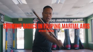 Striking Basics In Filipino Martial Arts